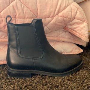 Black ankle boots!